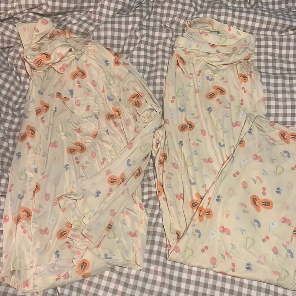 Djerf Avenue Fruit Pajama Set
